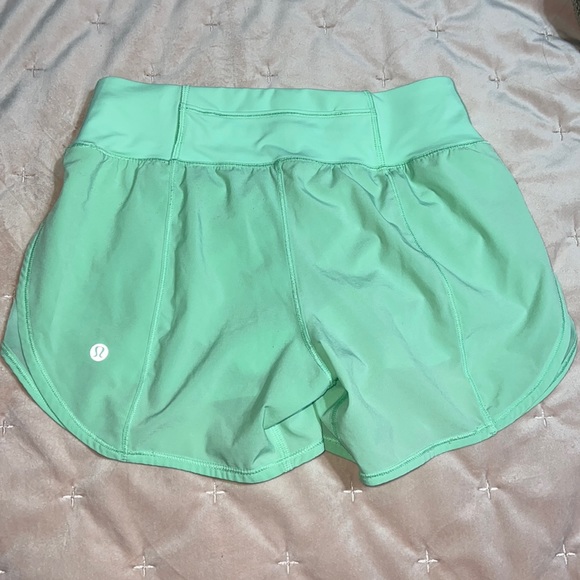 Lululemon Attack The Track Short size 2 color: Citra Lime - Picture 2 of 10